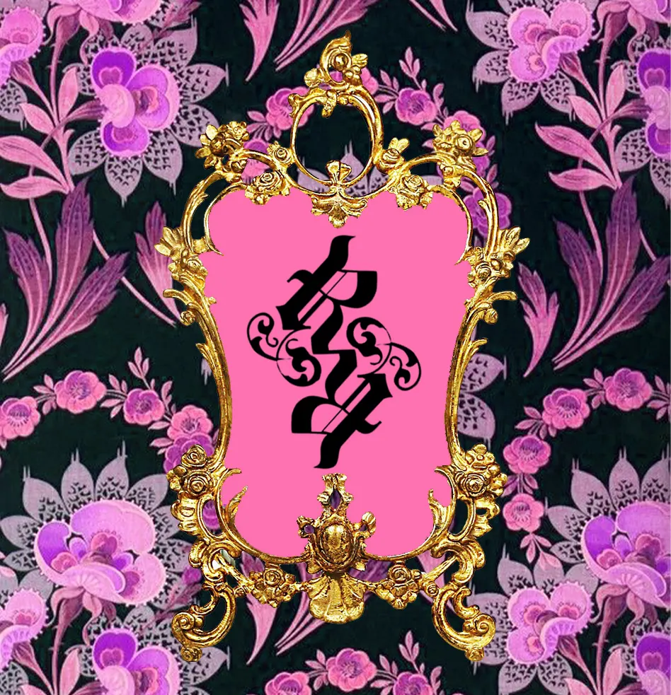 Radical Renaissance emblem in an ornate frame